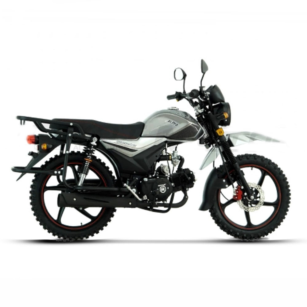 Мопед ROCKOT ALPHA OFFROAD M-12 (серый металлик)