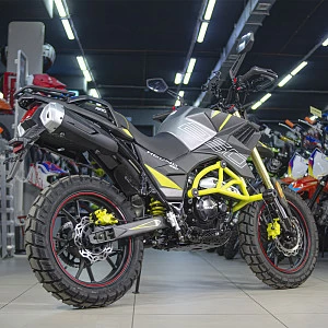 Мотоцикл турэндуро ROCKOT HOUND 250 (черный/желтый, ЭПТС)