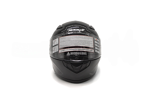 Шлем интеграл с очками ROCKOT RM-133 Solid Dark